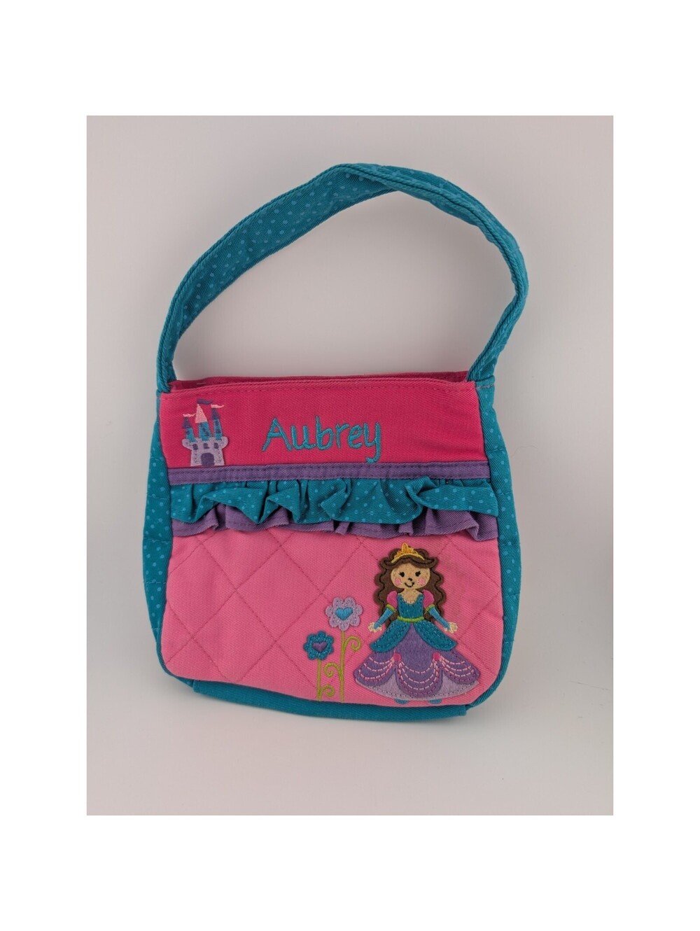 Aubrey Customized Purse By Stephen Joseph Princess Pink Kids Children's Bag